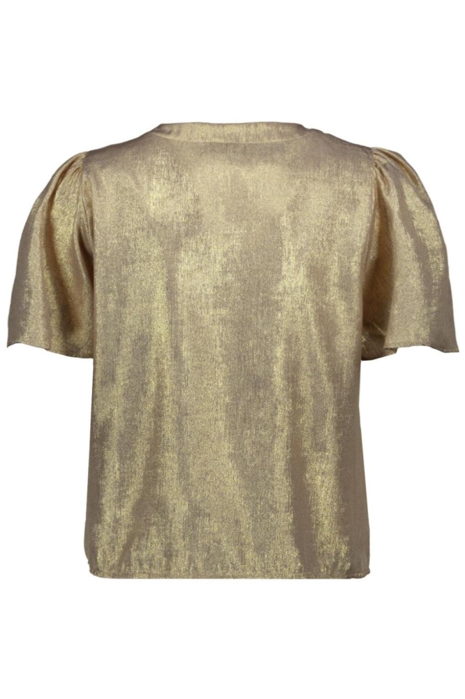 VMAMALIA SS V-NECK TOP EXP 10340935 GOLD COLOUR